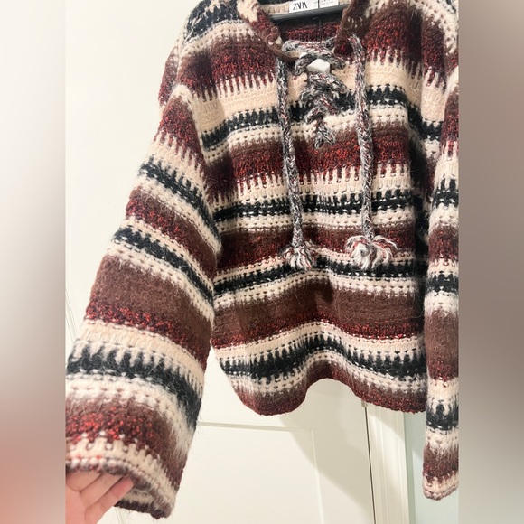 NWT ZARA WOOL ALPACA SWEATER LIMITED EDITION SIZE M 0021/126/104 - Picture 11 of 13